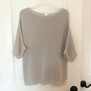 H&M basics tan sweater top - size s